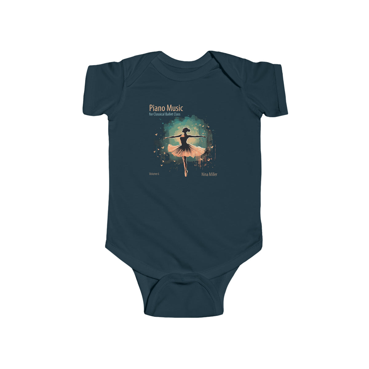 Piano Music for Classical Ballet Class Vol. 6 - Infant Fine Jersey Bodysuit