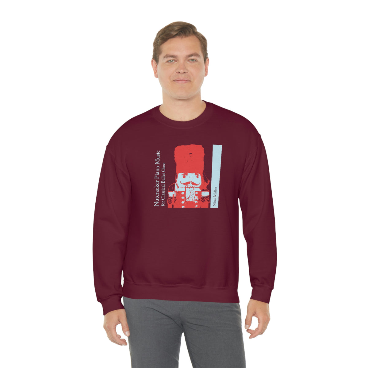 Nutcracker Piano Music - Unisex Heavy Blend™ Crewneck Sweatshirt