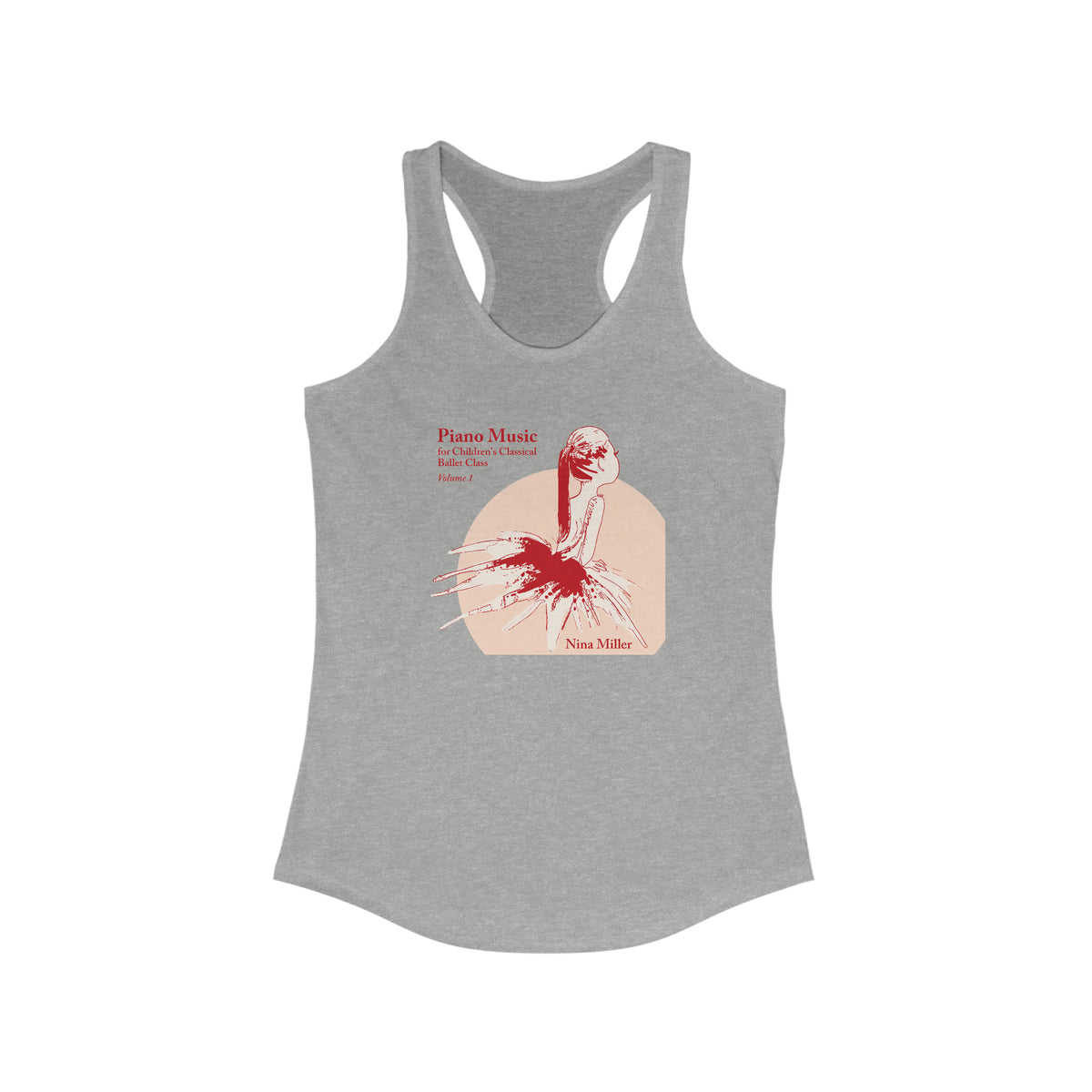 Children's Ballet Class, Vol. 1 - Women's Ideal Racerback Tank