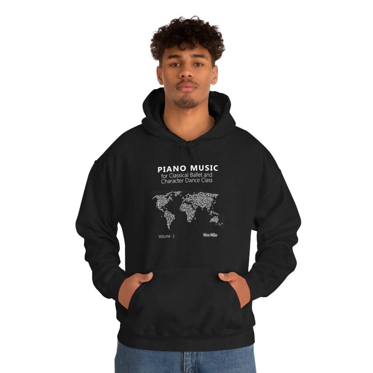 Piano Music for Character Dance Class - Unisex Heavy Blend™ Hooded Sweatshirt