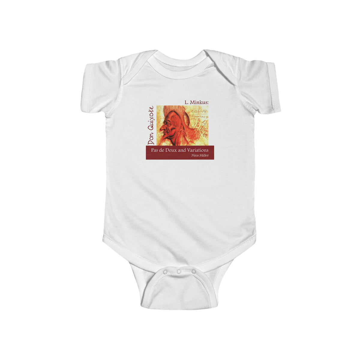 Don Quixote, Pas de Deux (1) - Infant Fine Jersey Bodysuit