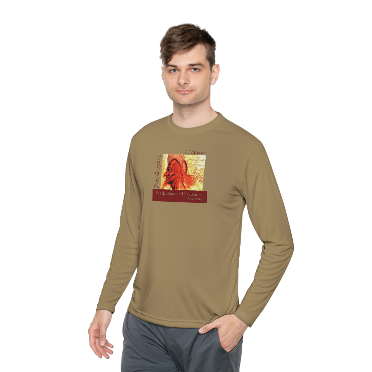 Don Quixote, Pas de Deux (1) - Unisex Lightweight Long Sleeve Tee