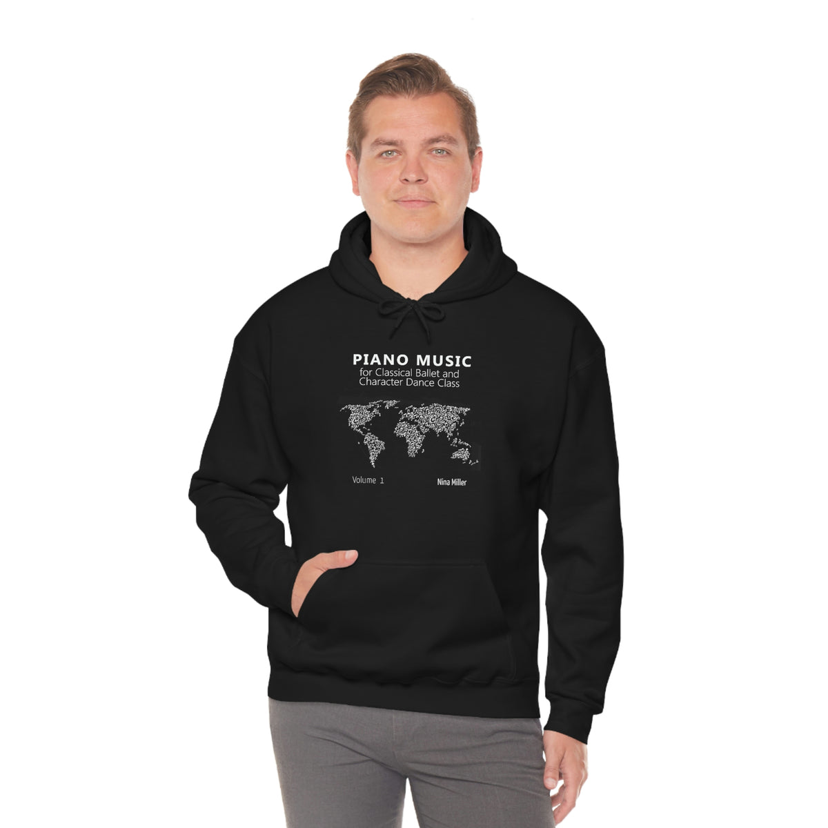 Piano Music for Character Dance Class - Unisex Heavy Blend™ Hooded Sweatshirt