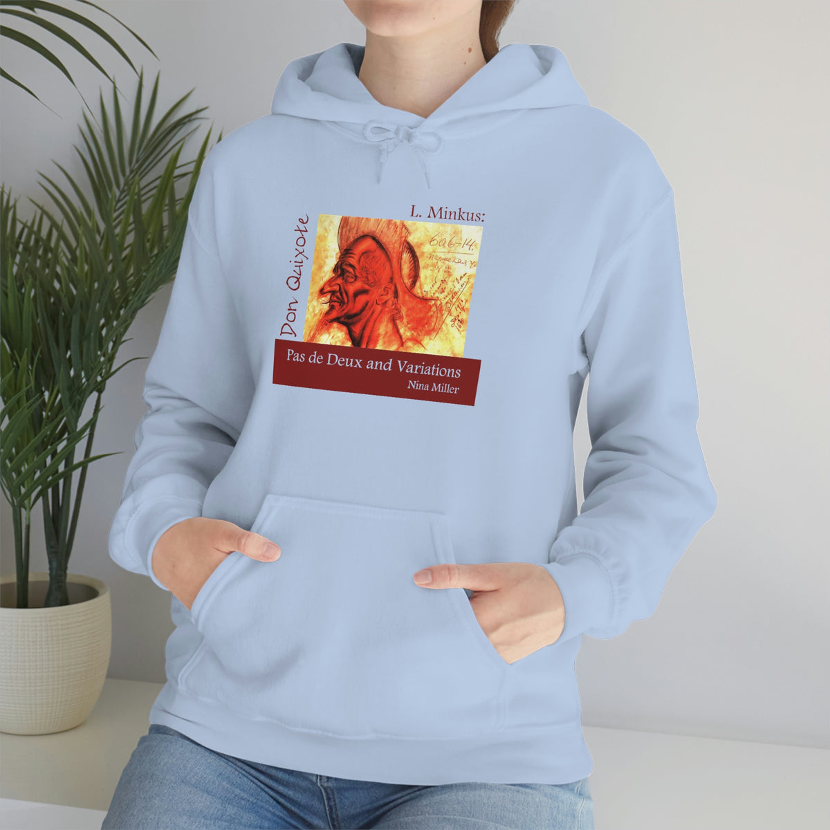 Don Quixote, Pas de Deux (1) - Unisex Heavy Blend™ Hooded Sweatshirt