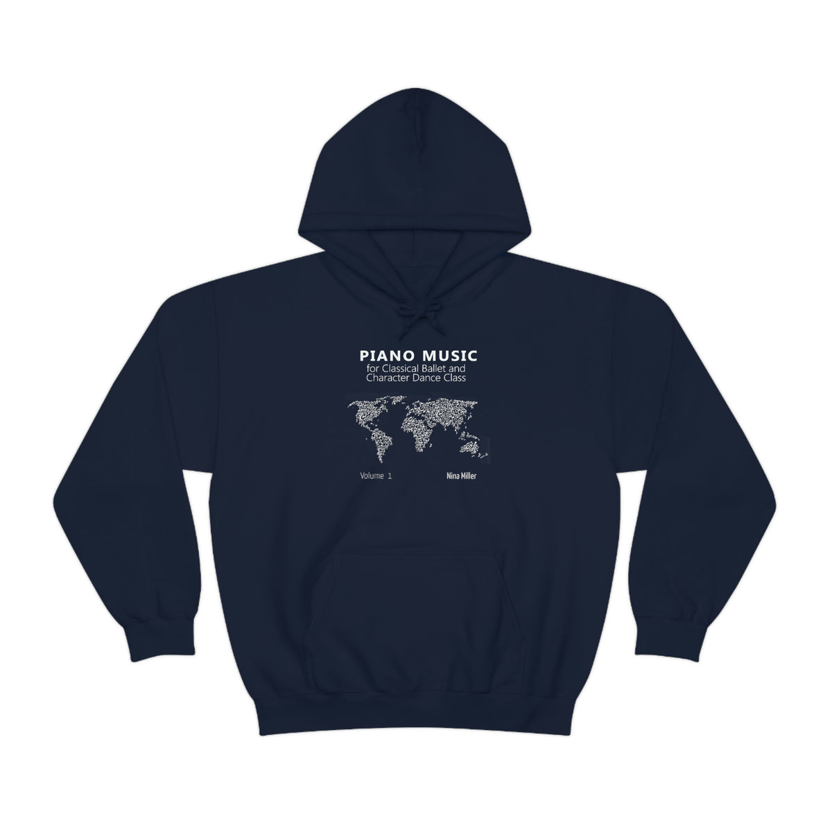 Piano Music for Character Dance Class - Unisex Heavy Blend™ Hooded Sweatshirt