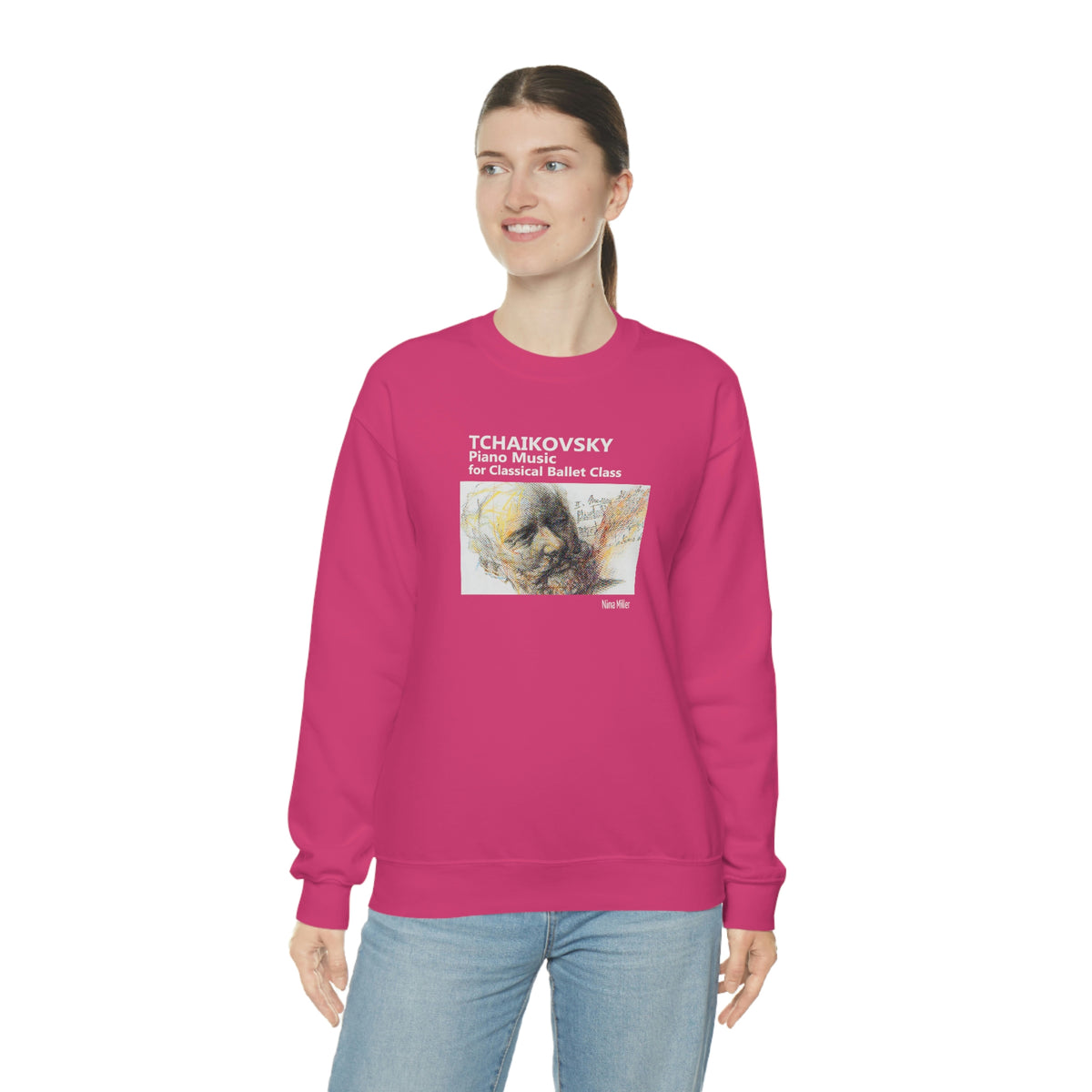 Tchaikovsky Piano Music - Unisex Heavy Blend™ Crewneck Sweatshirt