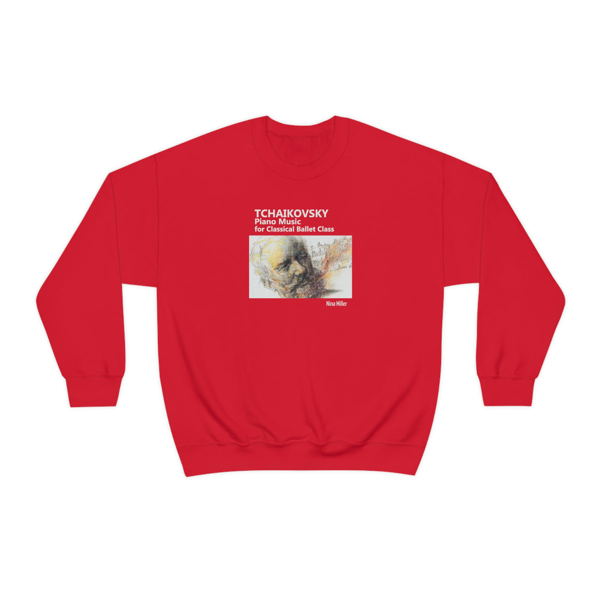 Tchaikovsky Piano Music - Unisex Heavy Blend™ Crewneck Sweatshirt