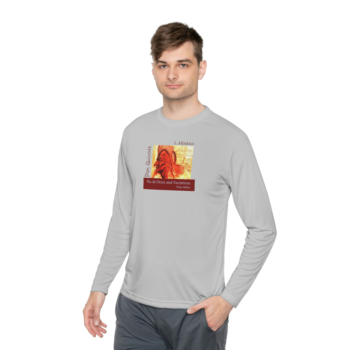 Don Quixote, Pas de Deux (1) - Unisex Lightweight Long Sleeve Tee