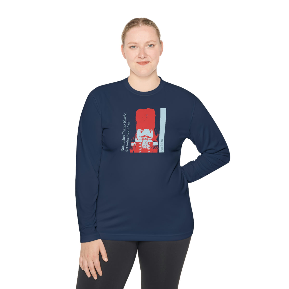 Nutcracker Piano Music - Unisex Lightweight Long Sleeve Tee