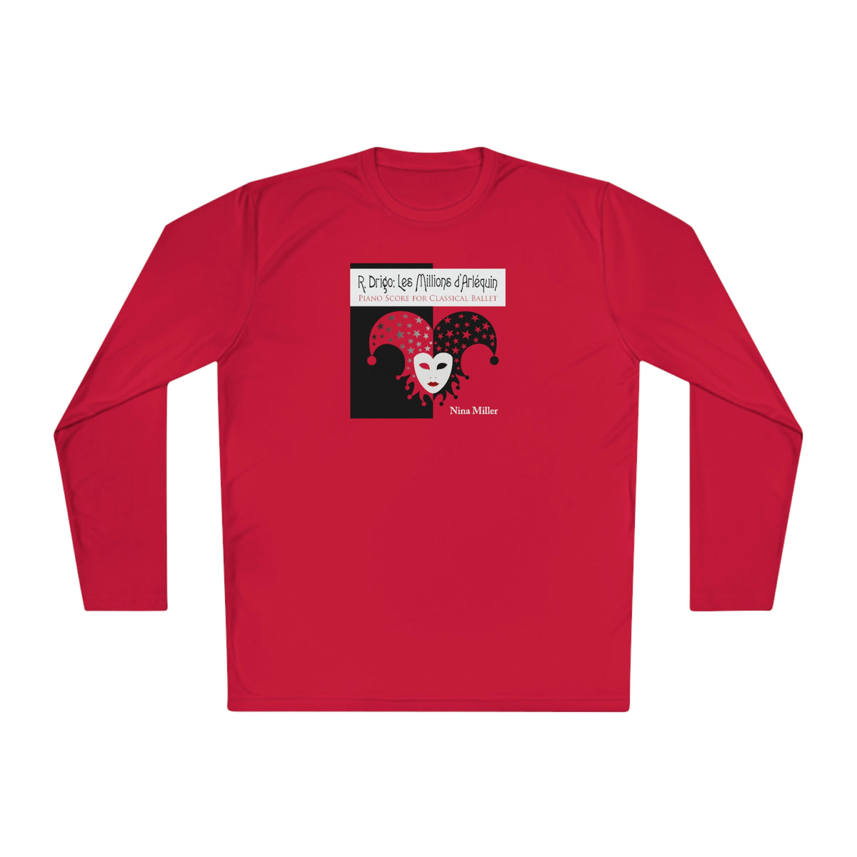 Les Millions d'Arlequin (Red) - Unisex Lightweight Long Sleeve Tee