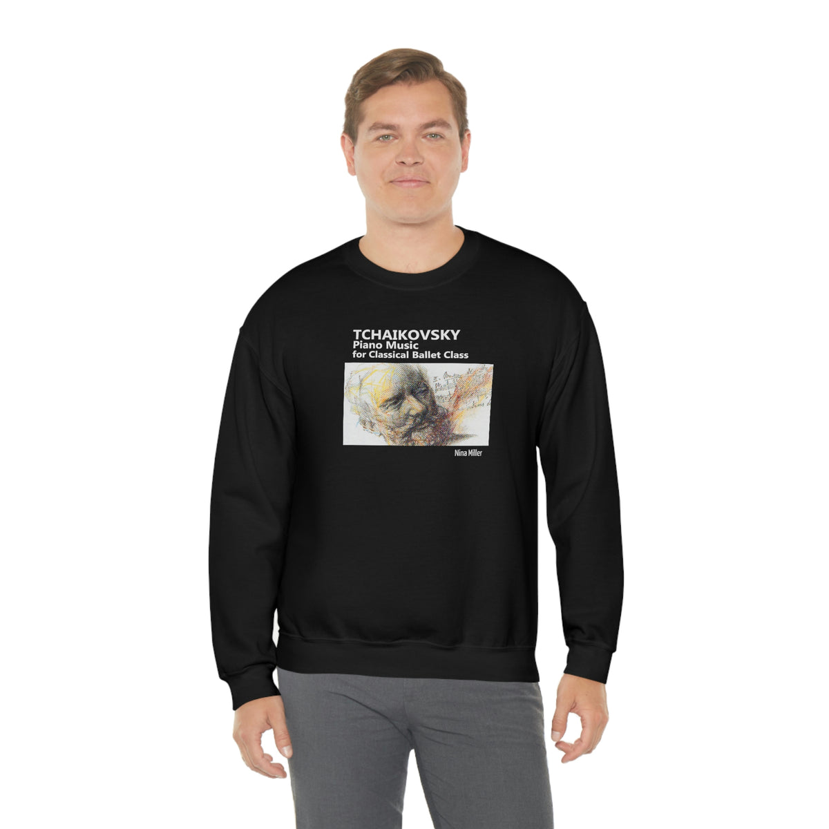 Tchaikovsky Piano Music - Unisex Heavy Blend™ Crewneck Sweatshirt