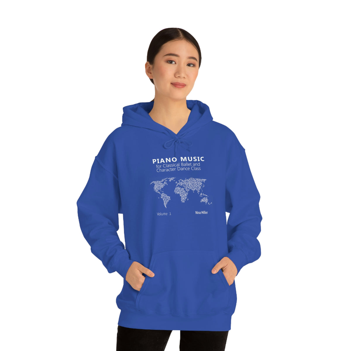 Piano Music for Character Dance Class - Unisex Heavy Blend™ Hooded Sweatshirt