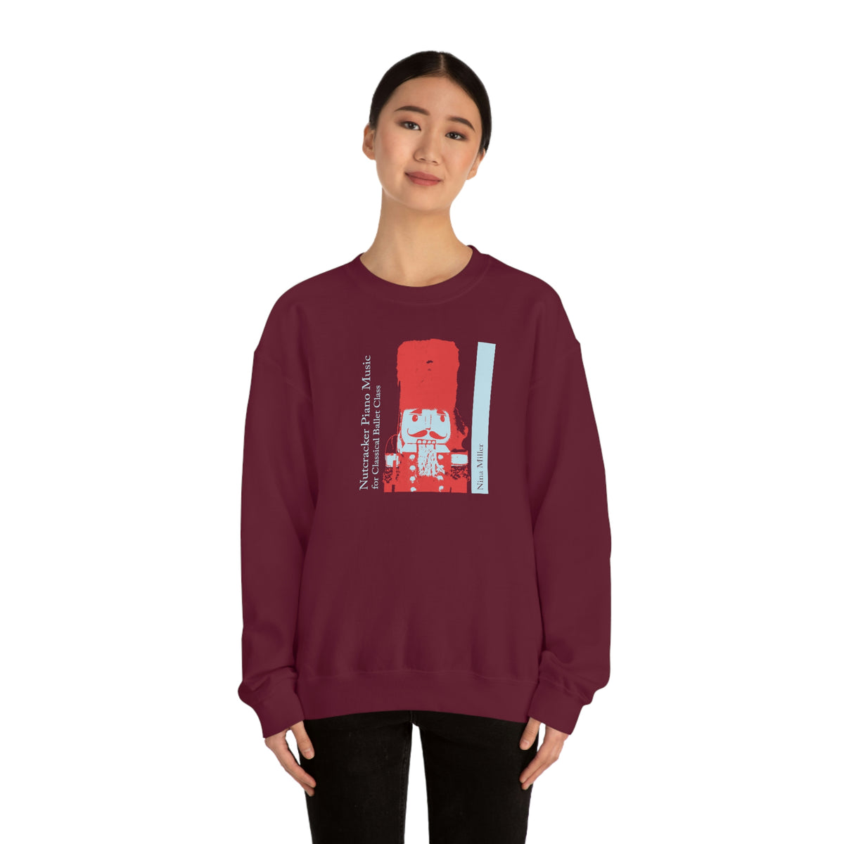 Nutcracker Piano Music - Unisex Heavy Blend™ Crewneck Sweatshirt