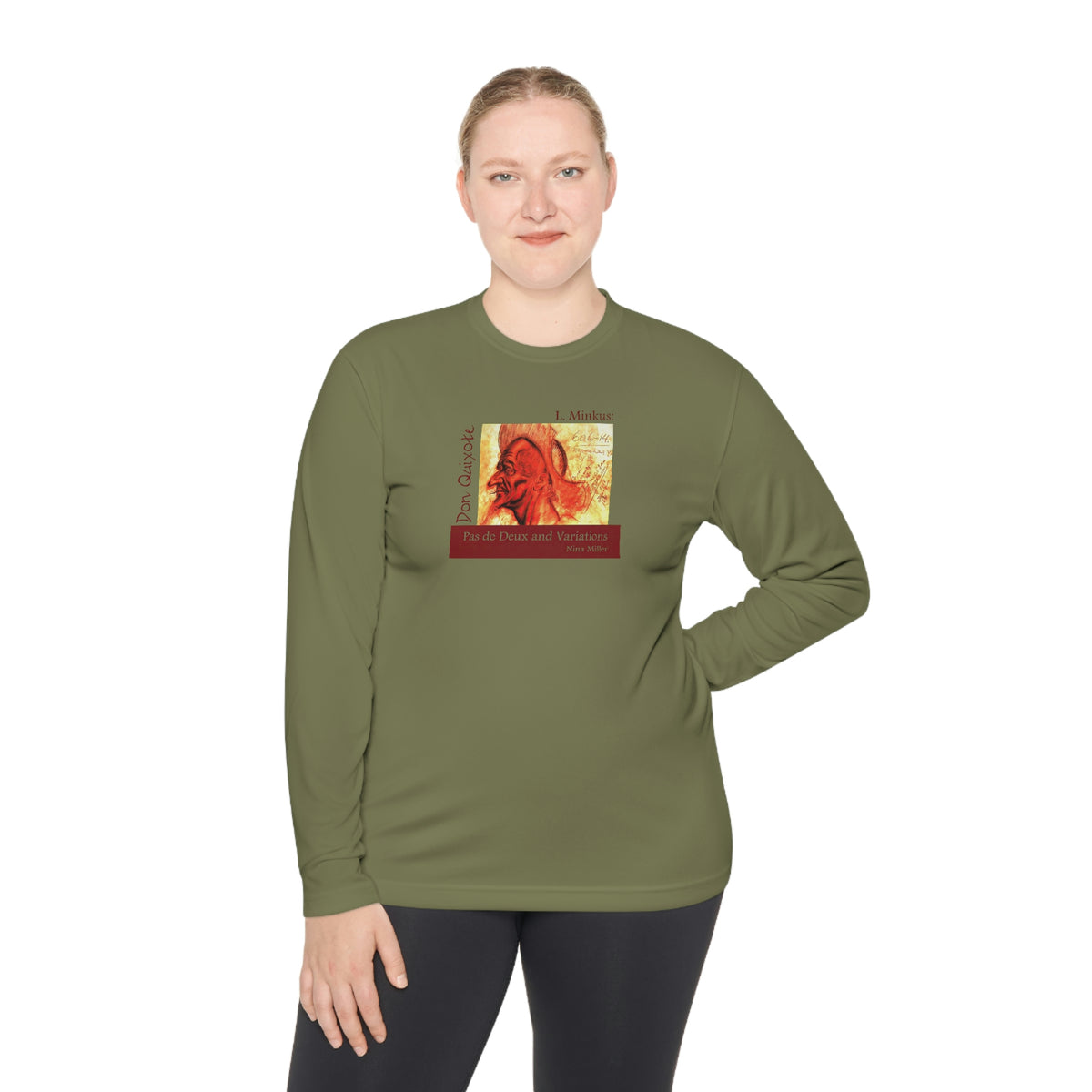 Don Quixote, Pas de Deux (1) - Unisex Lightweight Long Sleeve Tee