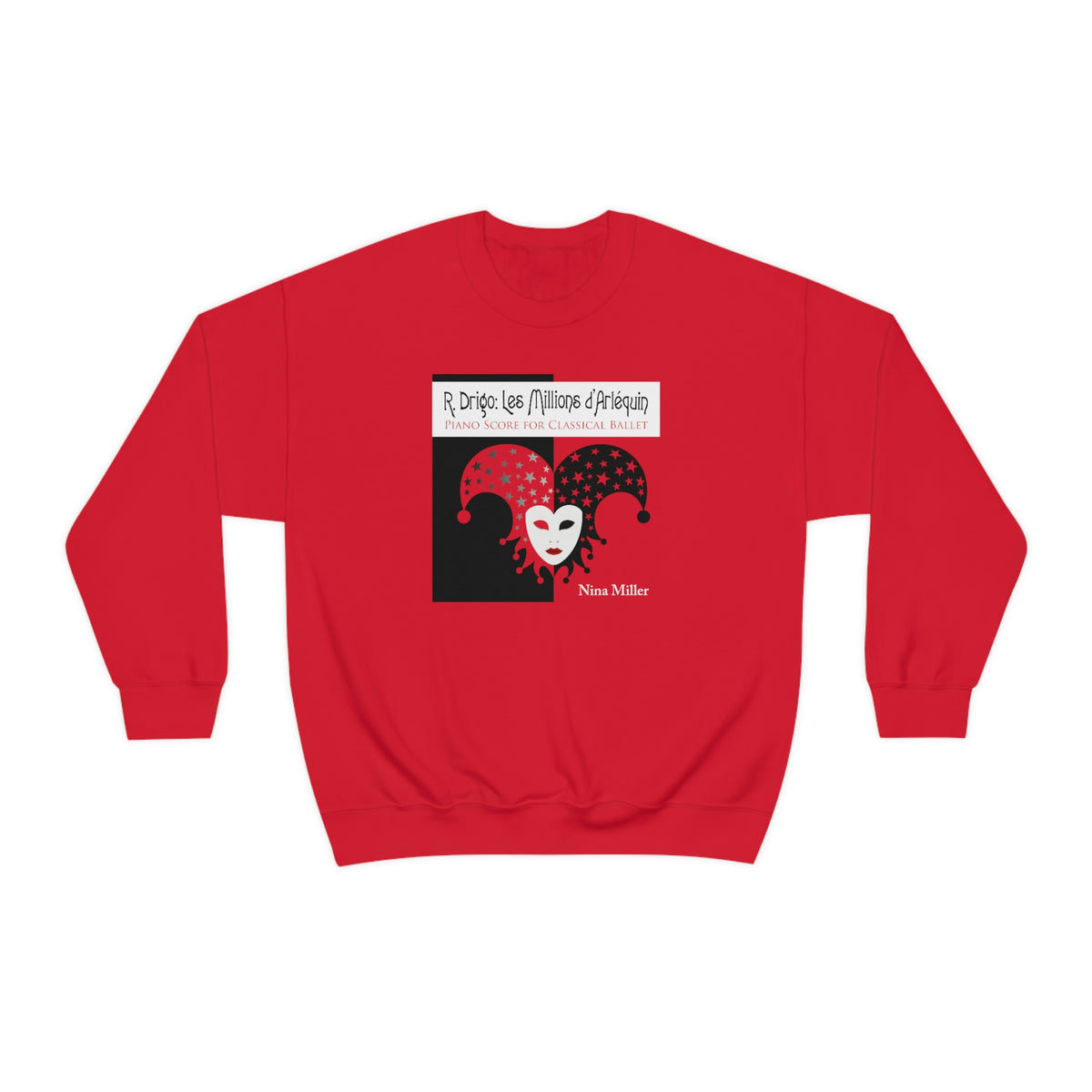 Les Millions d'Arlequin (Red) - Unisex Heavy Blend™ Crewneck Sweatshirt