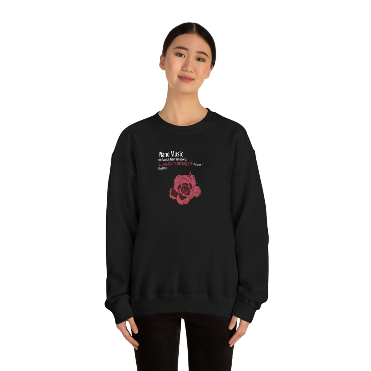 Sleeping Beauty and Paquita Piano Music - Unisex Heavy Blend™ Crewneck Sweatshirt