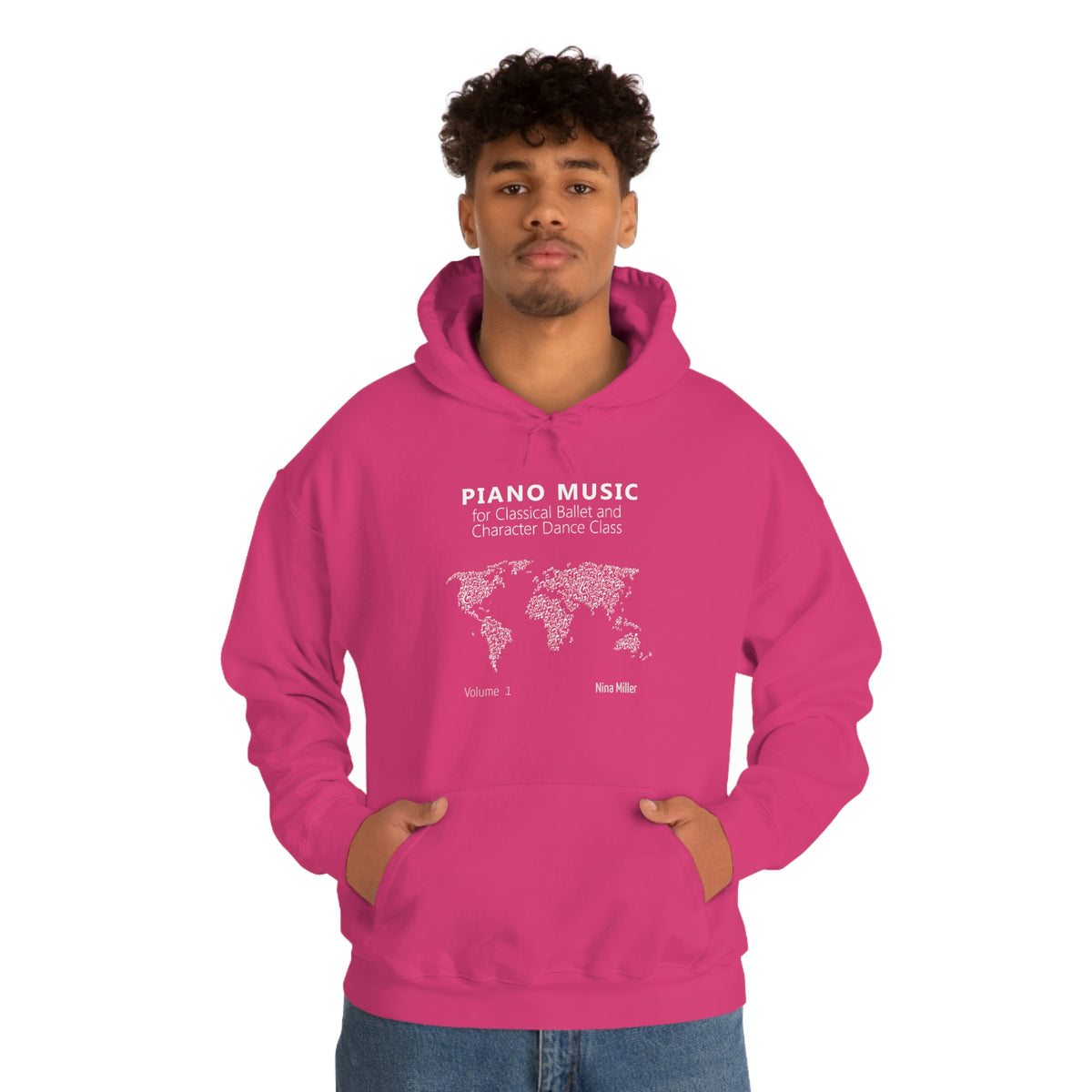 Piano Music for Character Dance Class - Unisex Heavy Blend™ Hooded Sweatshirt