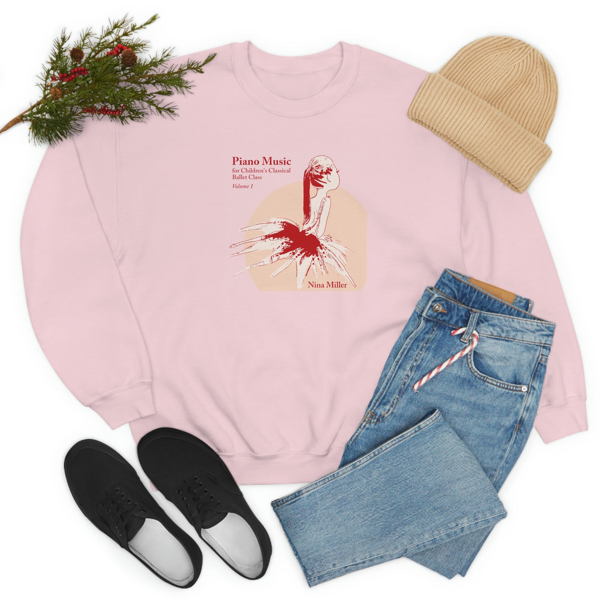 Children's Ballet Class, Vol. 1 - Unisex Heavy Blend™ Crewneck Sweatshirt