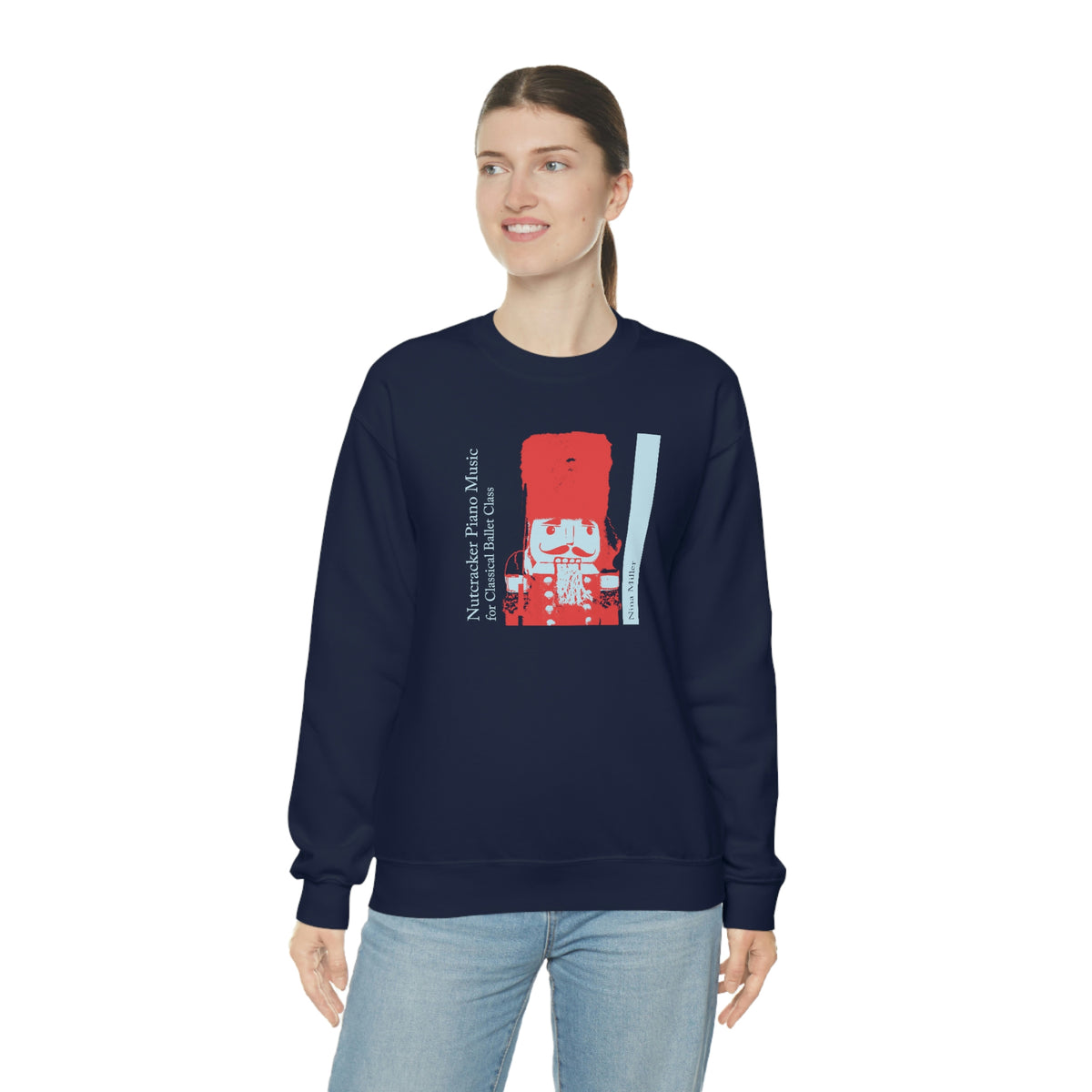 Nutcracker Piano Music - Unisex Heavy Blend™ Crewneck Sweatshirt