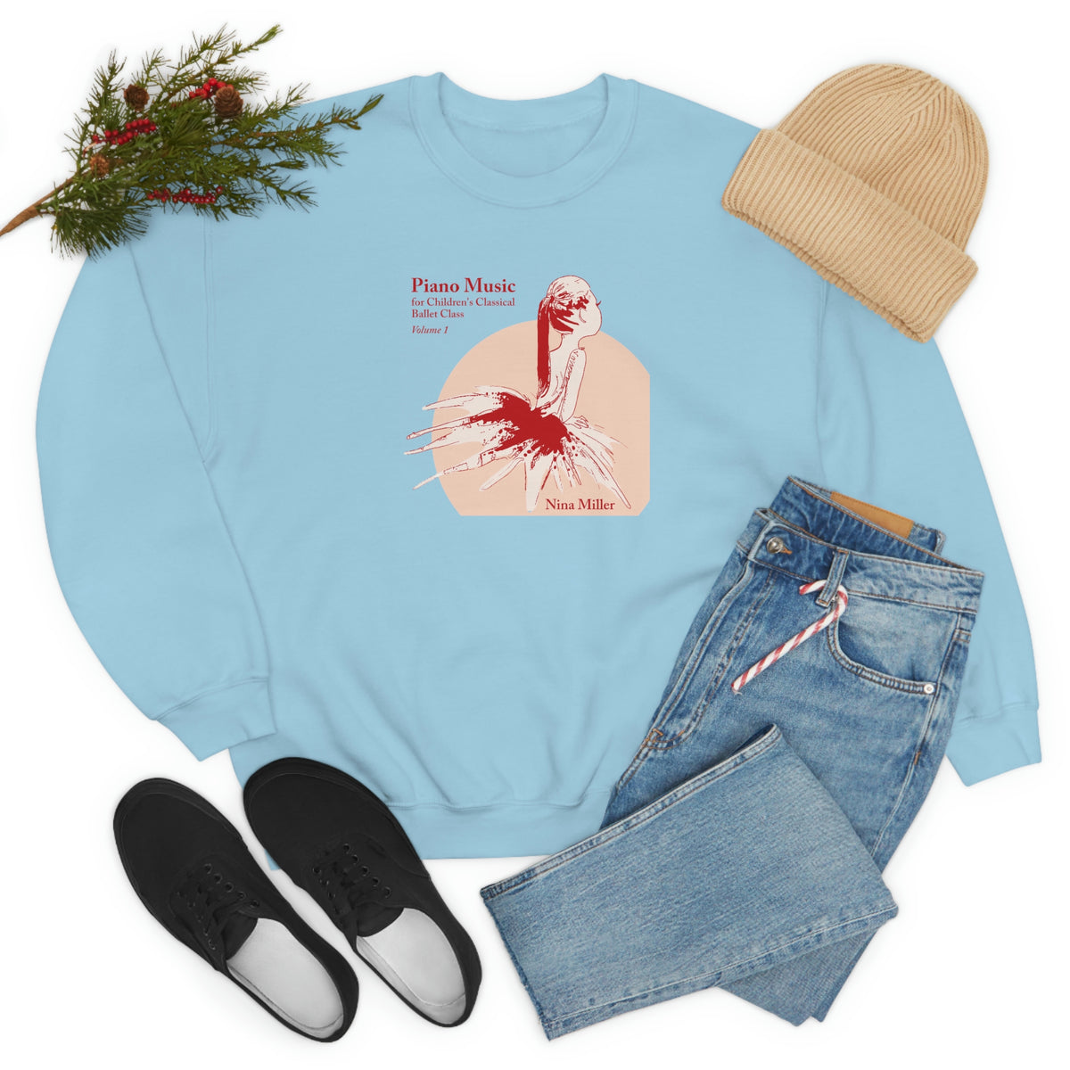 Children's Ballet Class, Vol. 1 - Unisex Heavy Blend™ Crewneck Sweatshirt