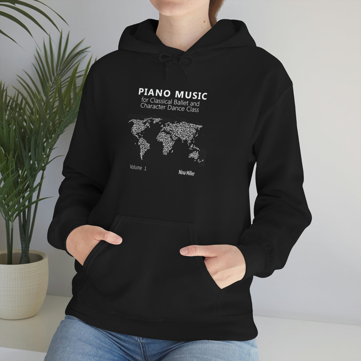 Piano Music for Character Dance Class - Unisex Heavy Blend™ Hooded Sweatshirt