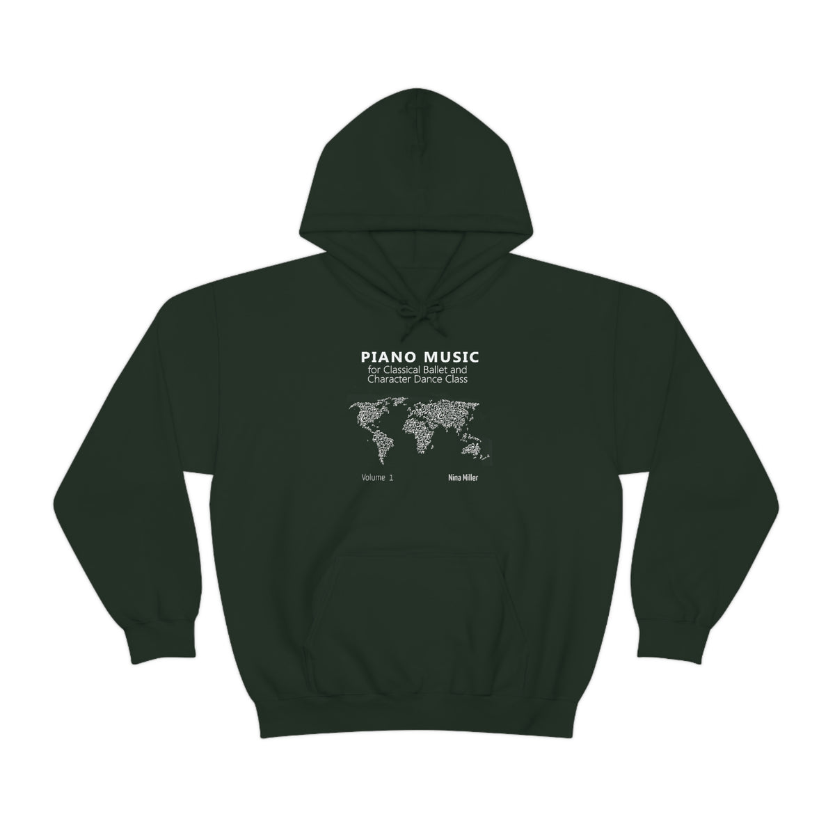 Piano Music for Character Dance Class - Unisex Heavy Blend™ Hooded Sweatshirt