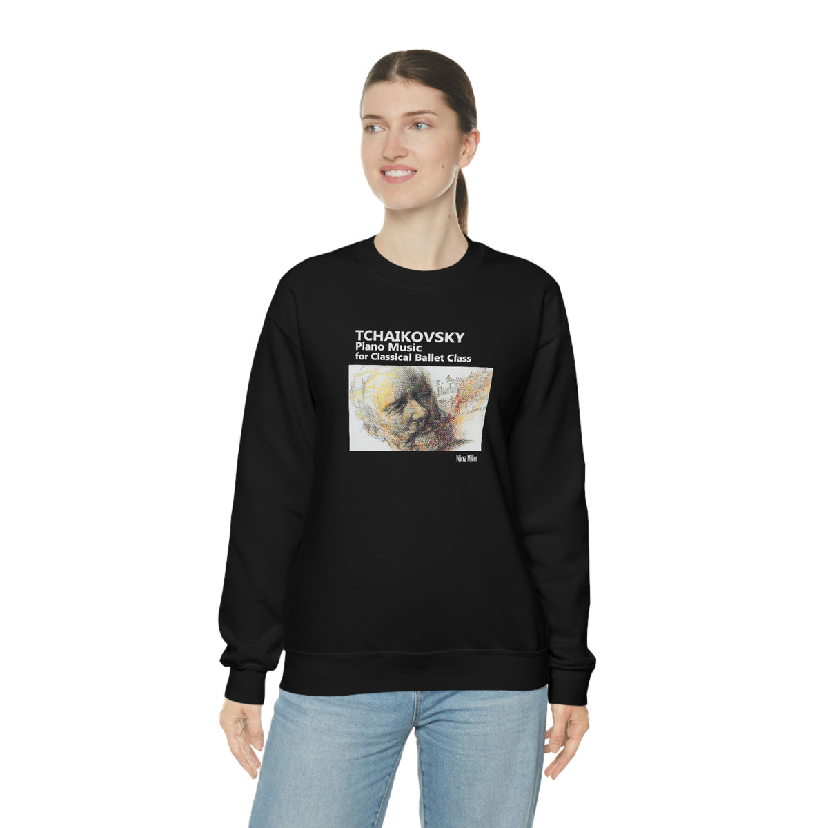 Tchaikovsky Piano Music - Unisex Heavy Blend™ Crewneck Sweatshirt