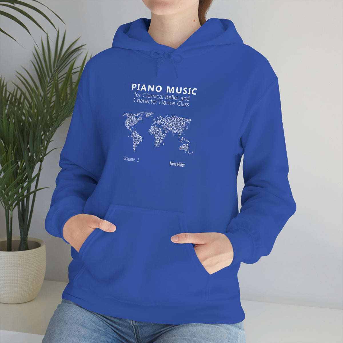 Piano Music for Character Dance Class - Unisex Heavy Blend™ Hooded Sweatshirt