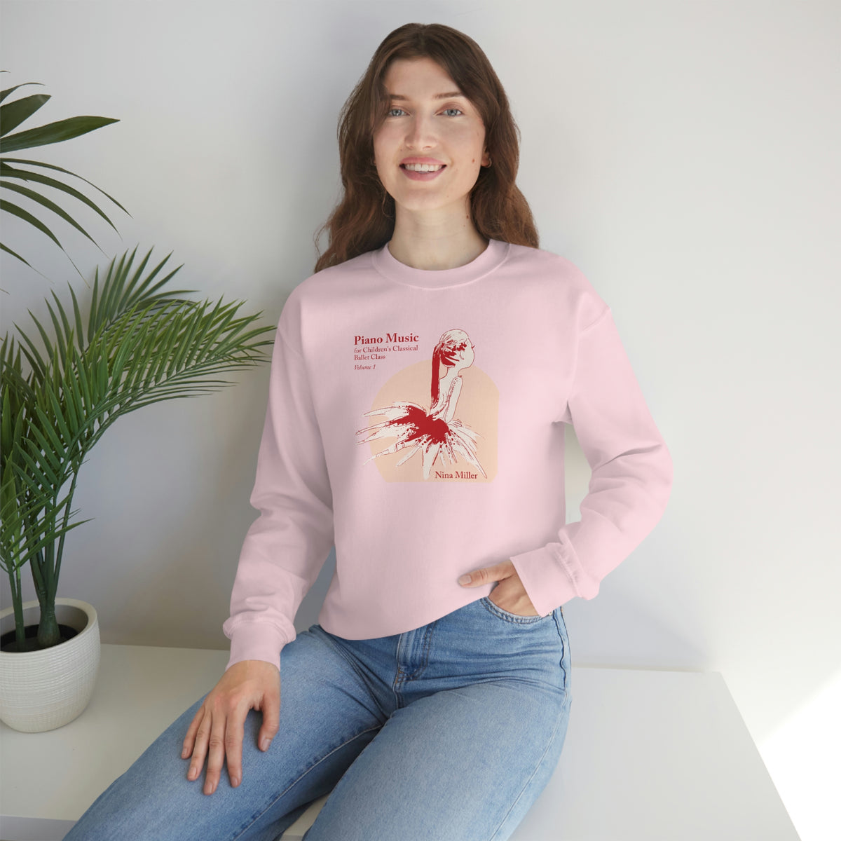 Children's Ballet Class, Vol. 1 - Unisex Heavy Blend™ Crewneck Sweatshirt