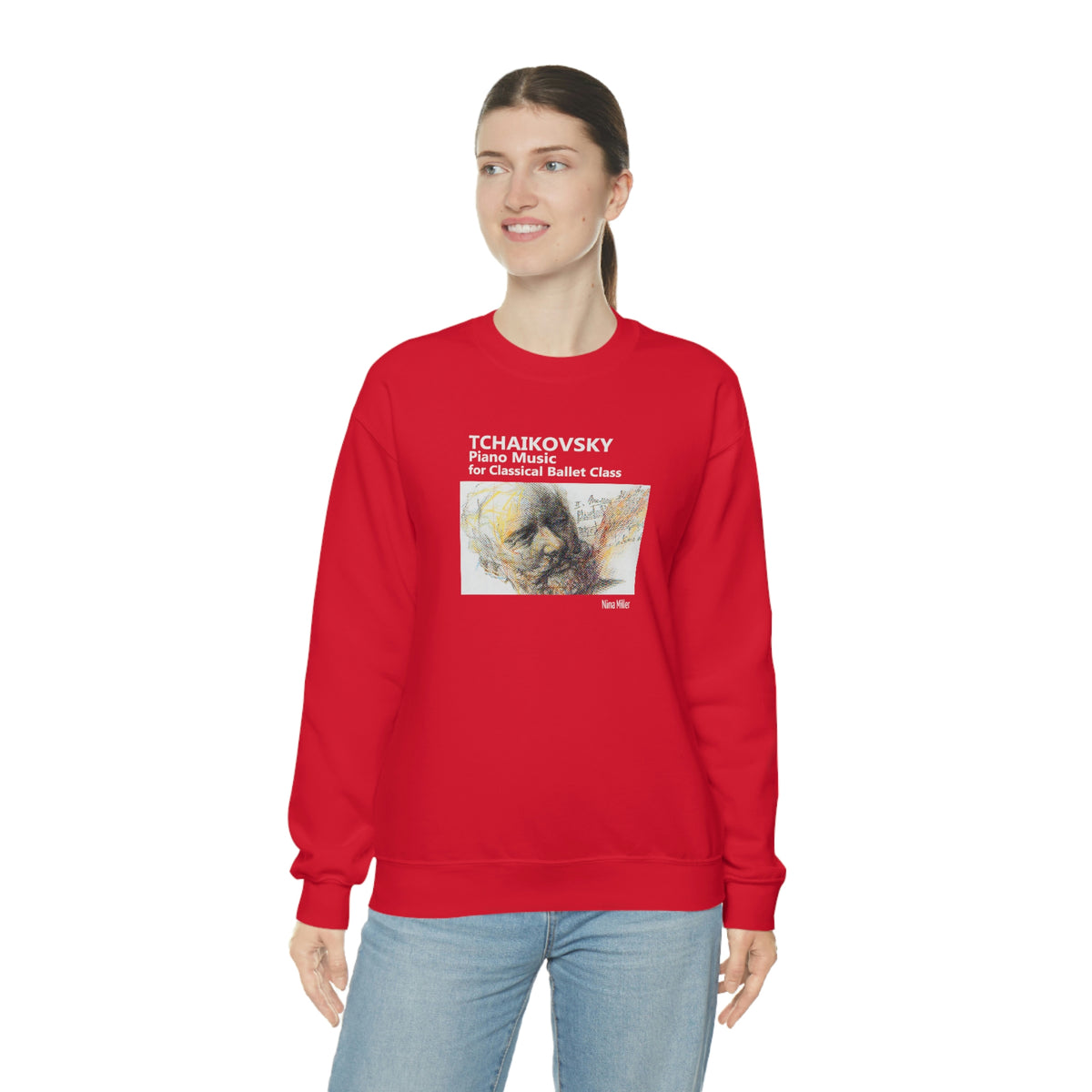 Tchaikovsky Piano Music - Unisex Heavy Blend™ Crewneck Sweatshirt