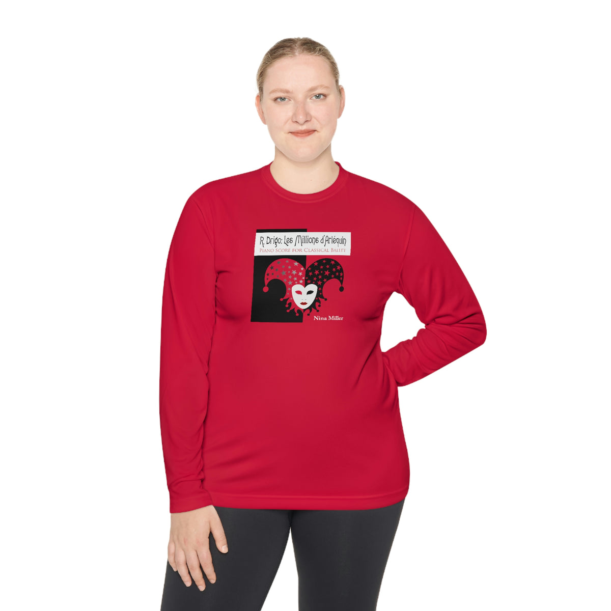 Les Millions d'Arlequin (Red) - Unisex Lightweight Long Sleeve Tee