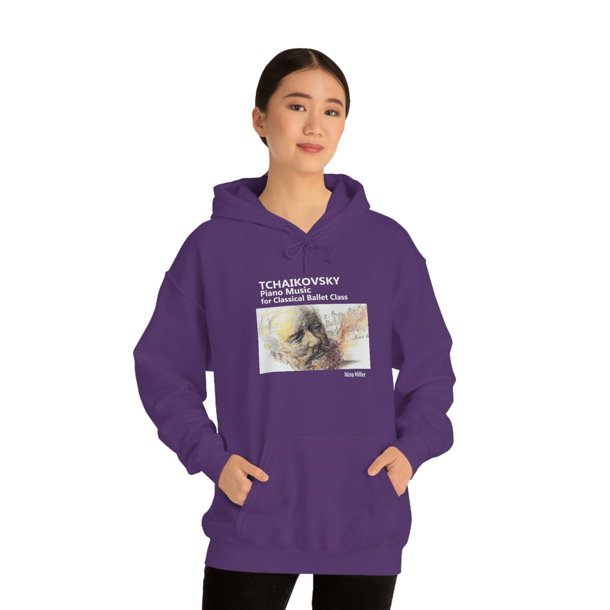 Tchaikovsky Piano Music - Unisex Heavy Blend™ Hooded Sweatshirt