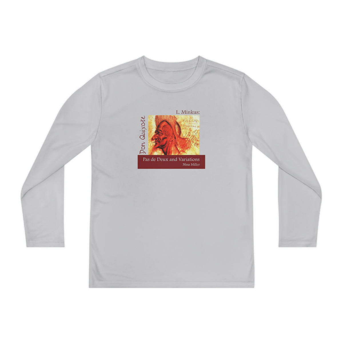 Don Quixote, Pas de Deux (1) - Youth Long Sleeve Competitor Tee
