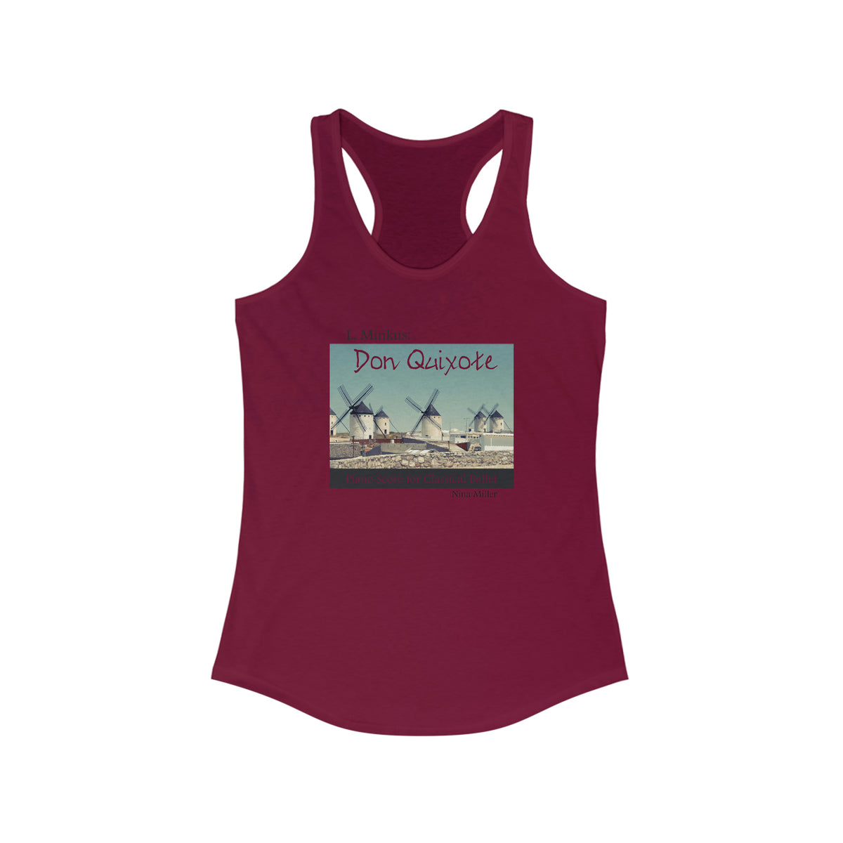 Don Quixote Score 2 - Women's Ideal Racerback Tank