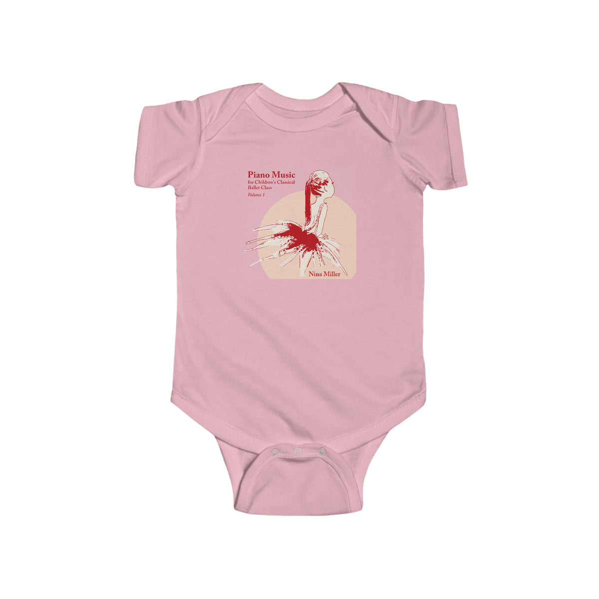 Children's Ballet Class, Vol. 1 - Infant Fine Jersey Bodysuit