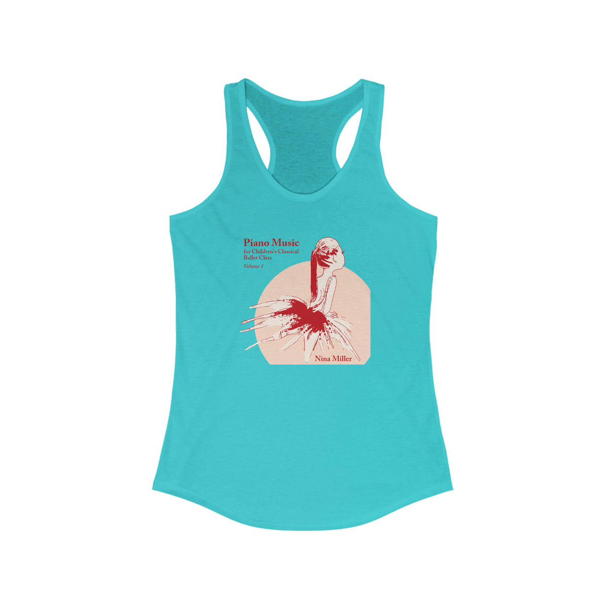 Children's Ballet Class, Vol. 1 - Women's Ideal Racerback Tank