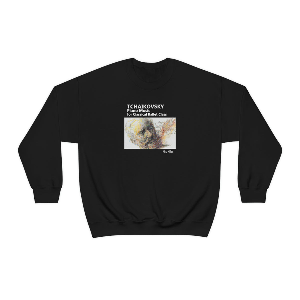 Tchaikovsky Piano Music - Unisex Heavy Blend™ Crewneck Sweatshirt