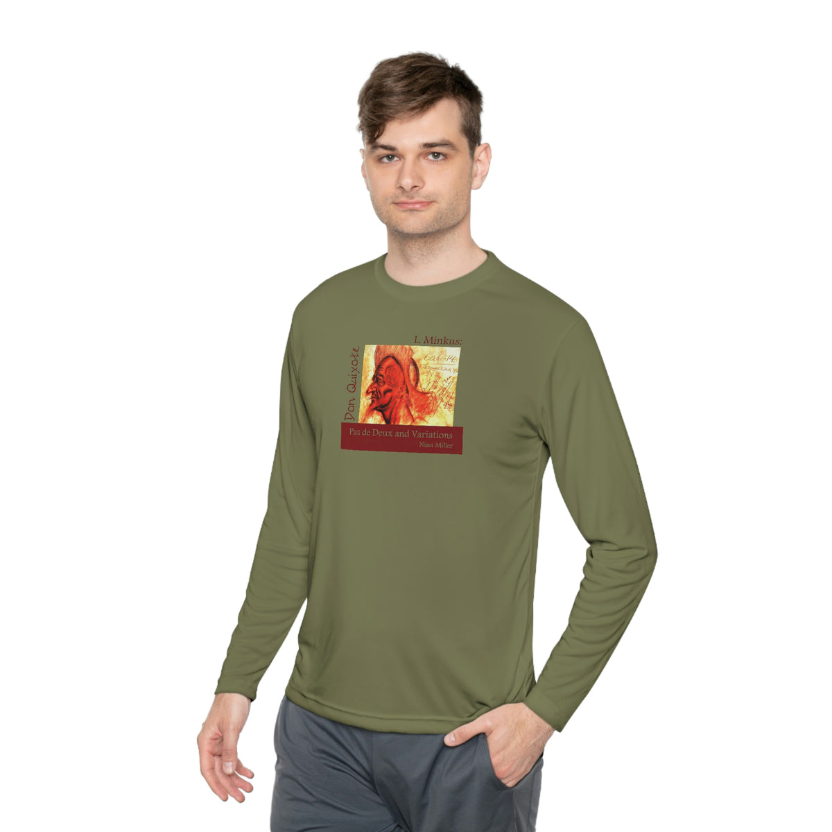 Don Quixote, Pas de Deux (1) - Unisex Lightweight Long Sleeve Tee