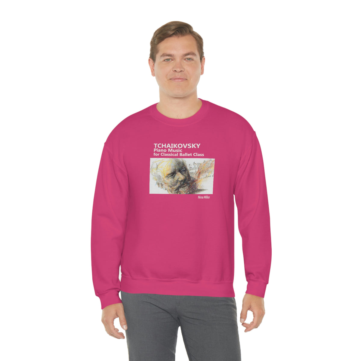 Tchaikovsky Piano Music - Unisex Heavy Blend™ Crewneck Sweatshirt