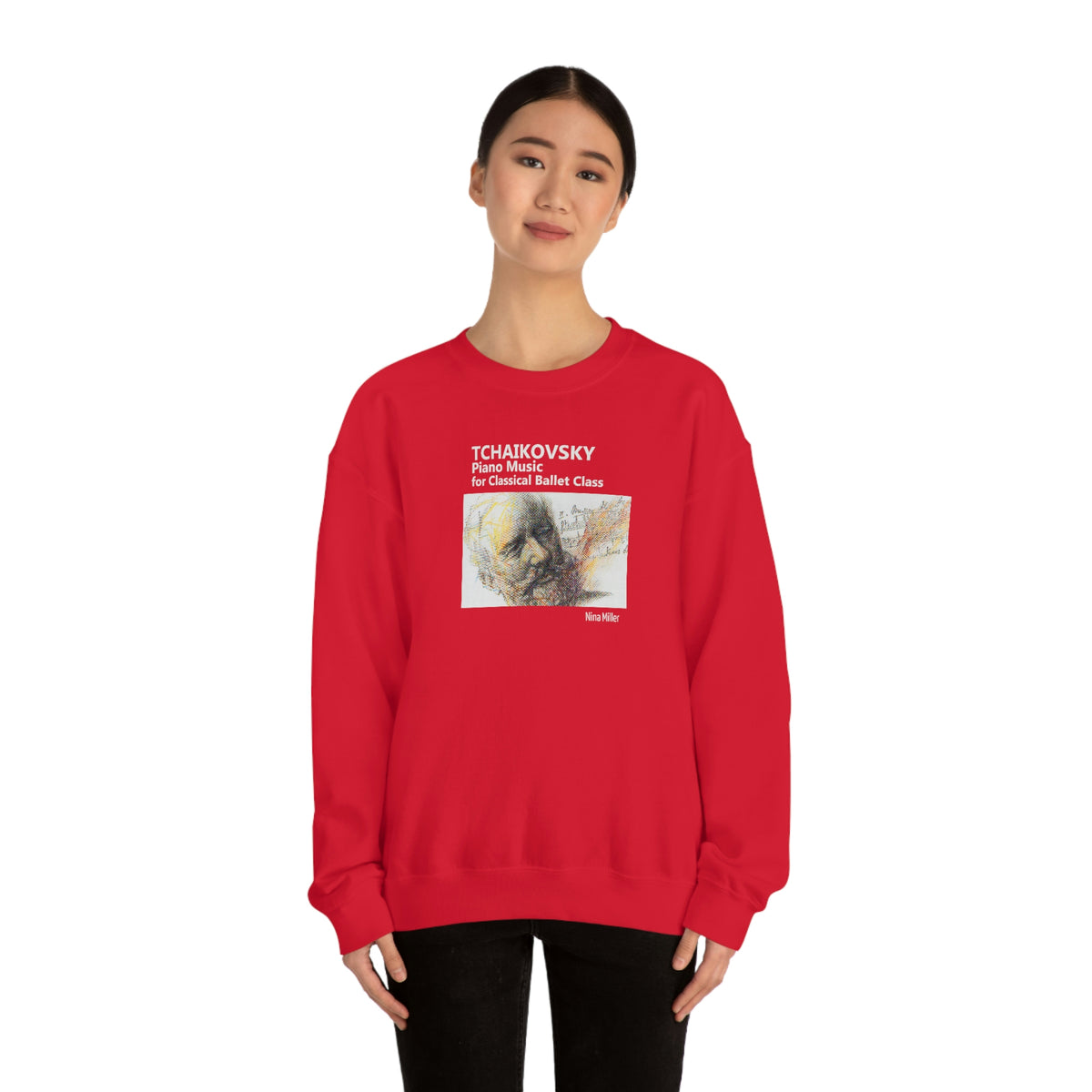 Tchaikovsky Piano Music - Unisex Heavy Blend™ Crewneck Sweatshirt