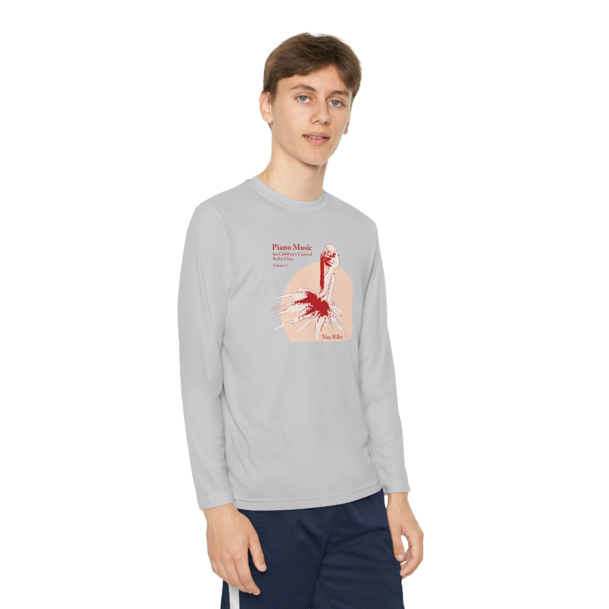 Children's Ballet Class, Vol. 1 - Youth Long Sleeve Competitor Tee