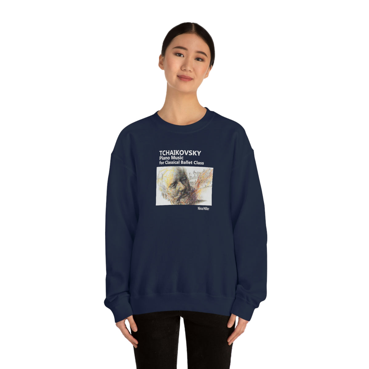 Tchaikovsky Piano Music - Unisex Heavy Blend™ Crewneck Sweatshirt