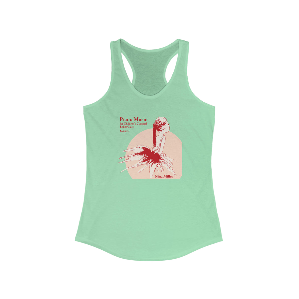 Children's Ballet Class, Vol. 1 - Women's Ideal Racerback Tank