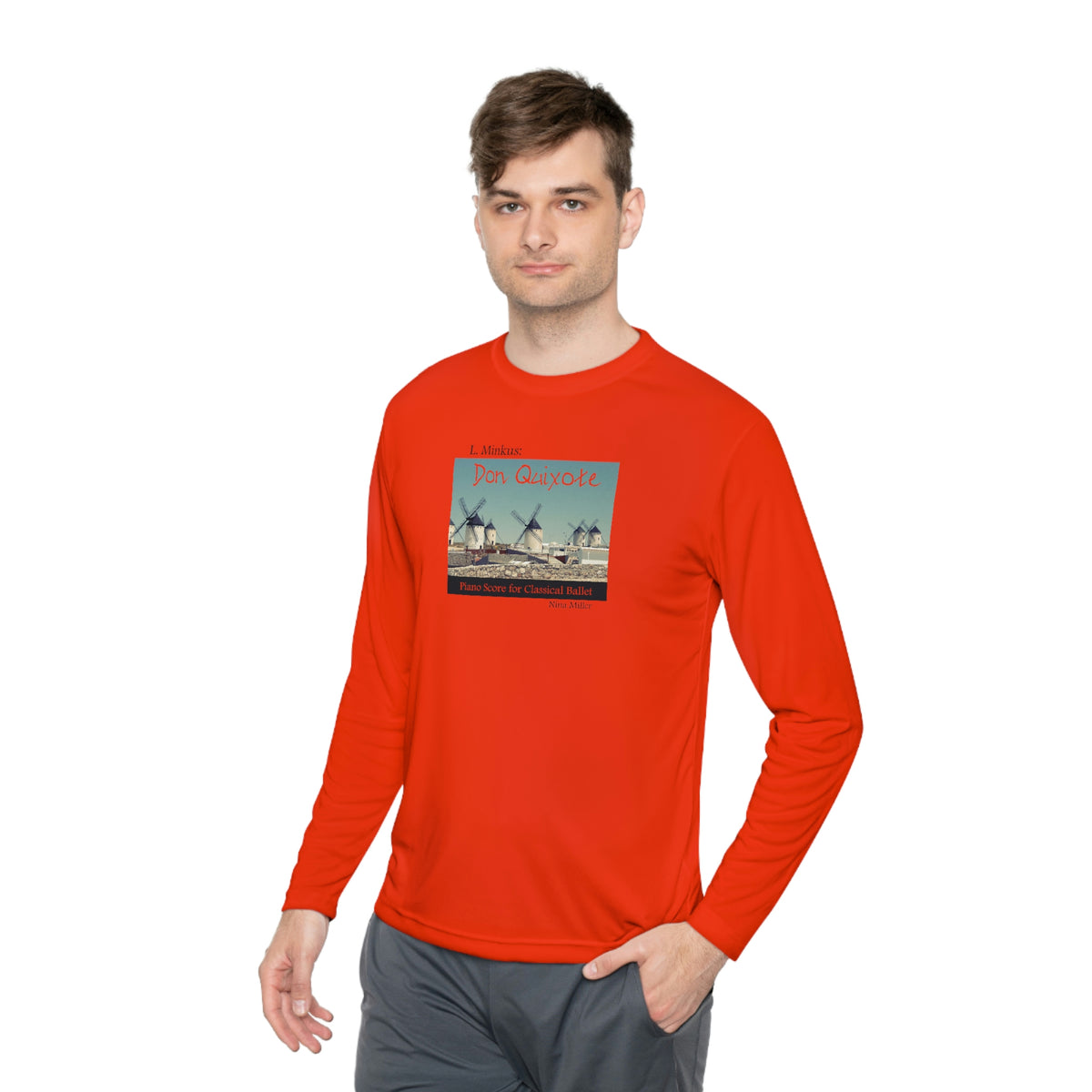 Don Quixote Score 2 - Unisex Lightweight Long Sleeve Tee