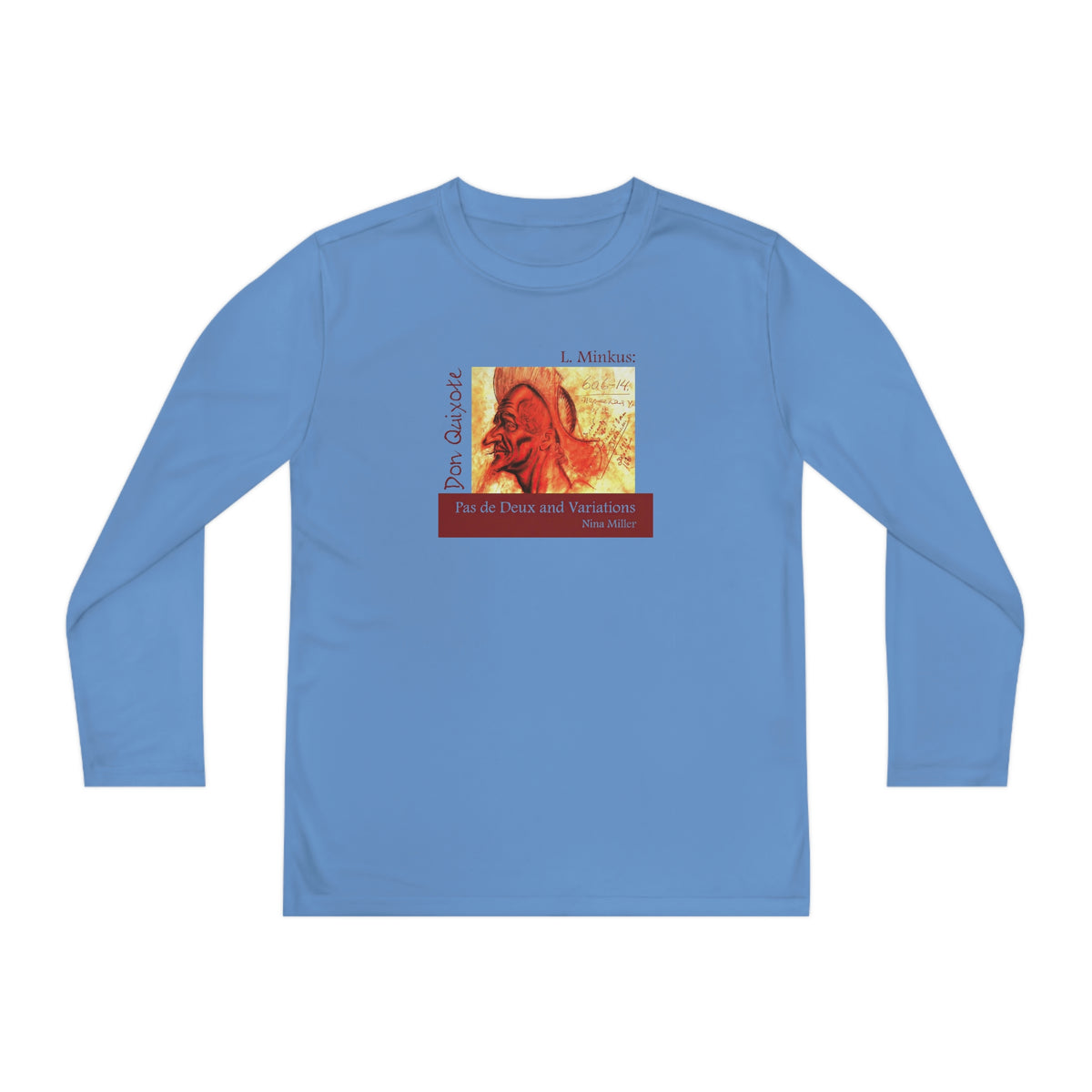 Don Quixote, Pas de Deux (1) - Youth Long Sleeve Competitor Tee