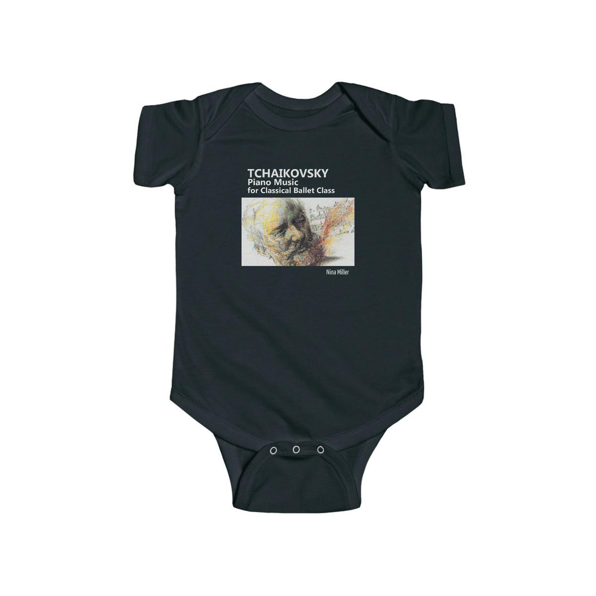 Tchaikovsky Piano Music - Infant Fine Jersey Bodysuit