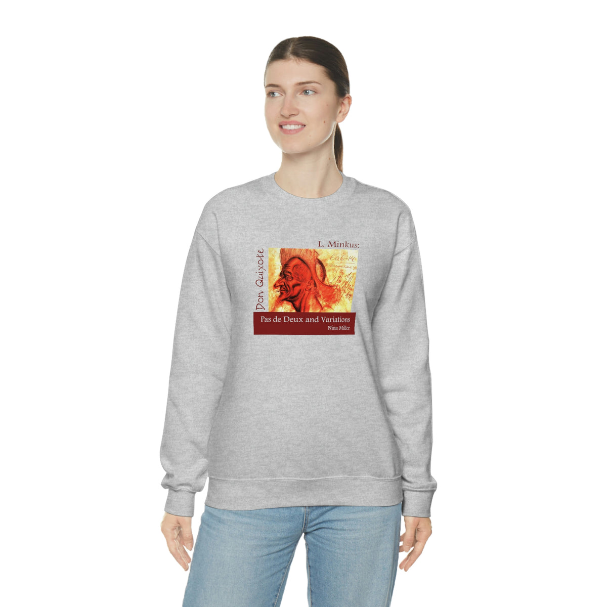 Don Quixote, Pas de Deux (1) - Unisex Heavy Blend™ Crewneck Sweatshirt