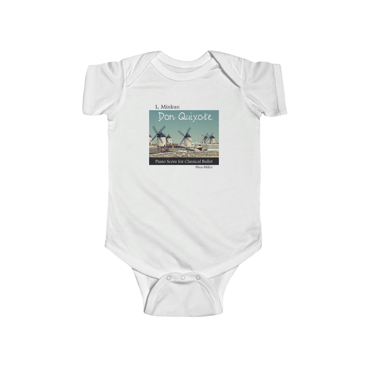 Don Quixote Score 2 - Infant Fine Jersey Bodysuit