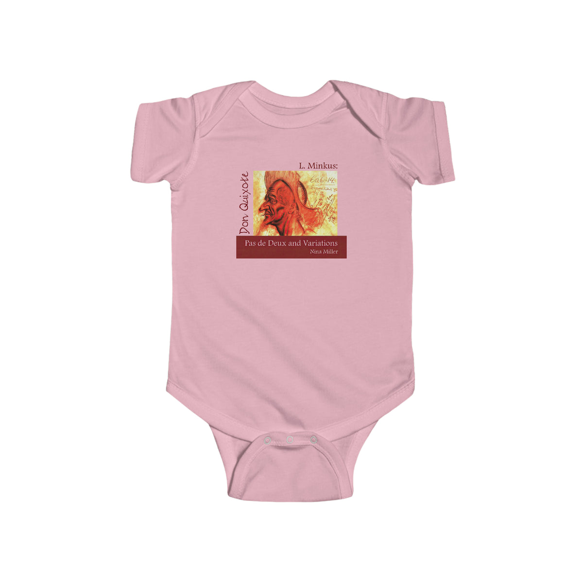 Don Quixote, Pas de Deux (1) - Infant Fine Jersey Bodysuit