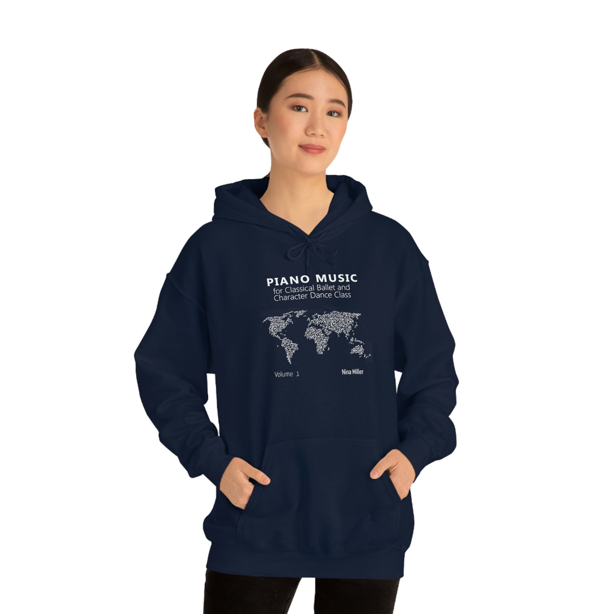 Piano Music for Character Dance Class - Unisex Heavy Blend™ Hooded Sweatshirt